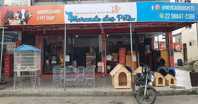 Foto da fachada do Pet Shop